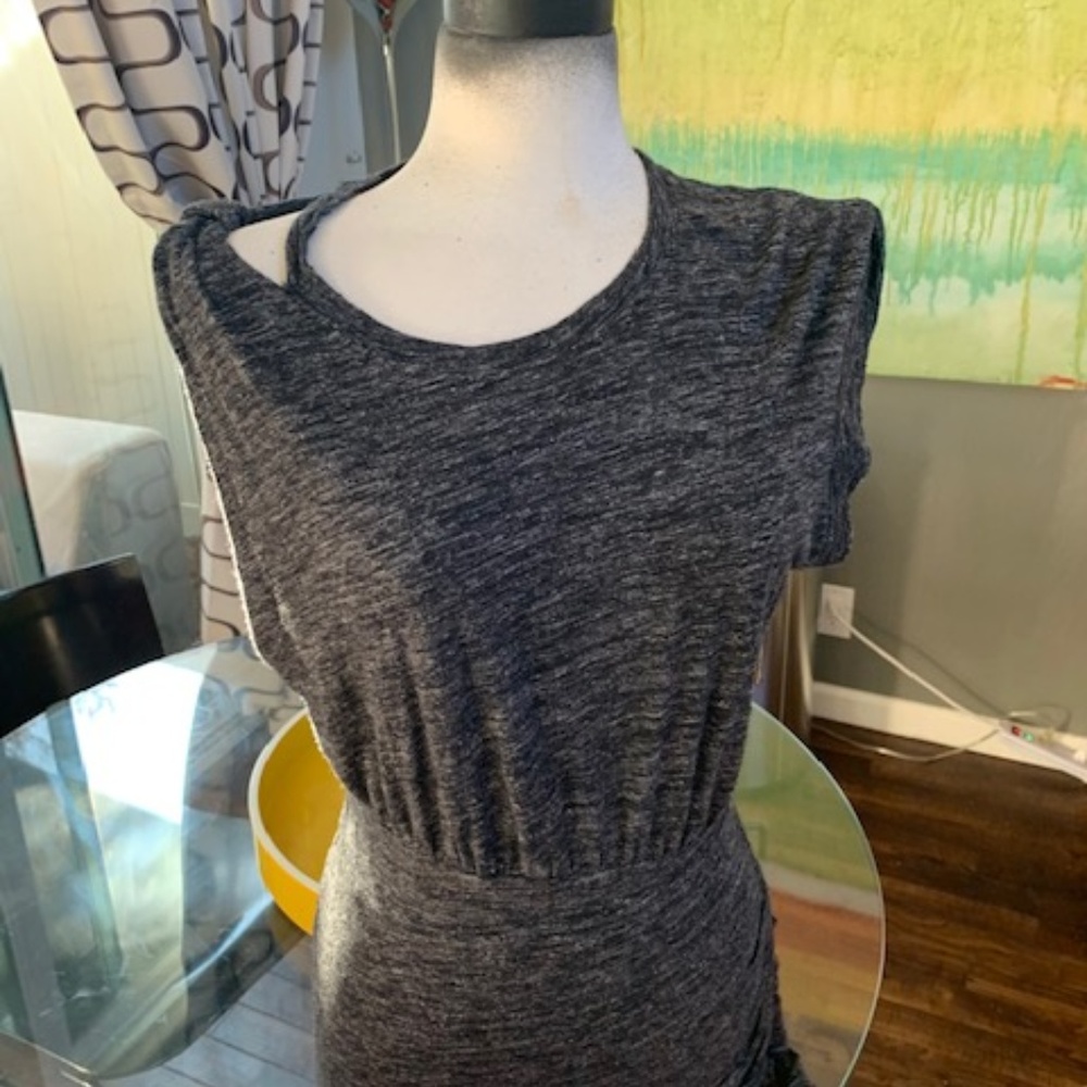 IRO POSH dress grey MSRP$395 size medium